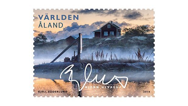 Briefmarke der Woche: Åland aus Abba-Augen