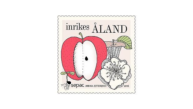 Briefmarke der Woche: Im Reich der Äpfel