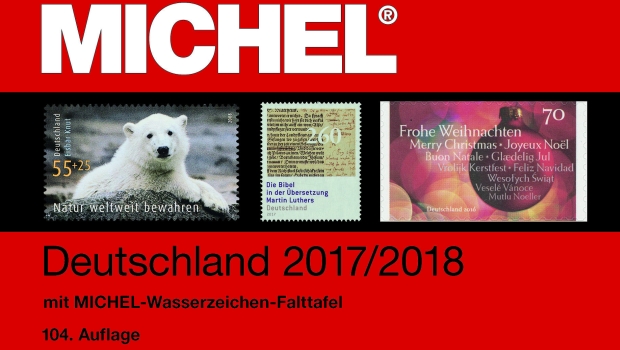 In eigener Sache: 104. Auflage des MICHEL Deutschland-Kataloges ab 7. Juli 2017 erhältlich