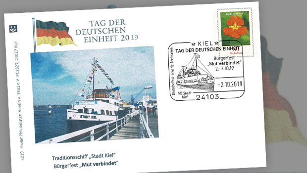 Tipp zur Woche: Tag der Deutschen Einheit und Tag der Briefmarke in Kiel