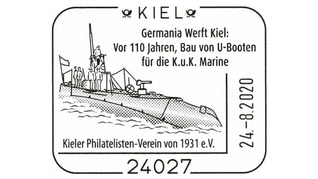 Tipp: Sonderstempel erinnert an Germania-Werft